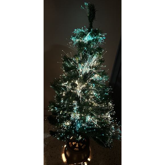 Bradford Other - Bradford Sight Sational 32" Fiber Optic Tree Color Changing Vintage 90s